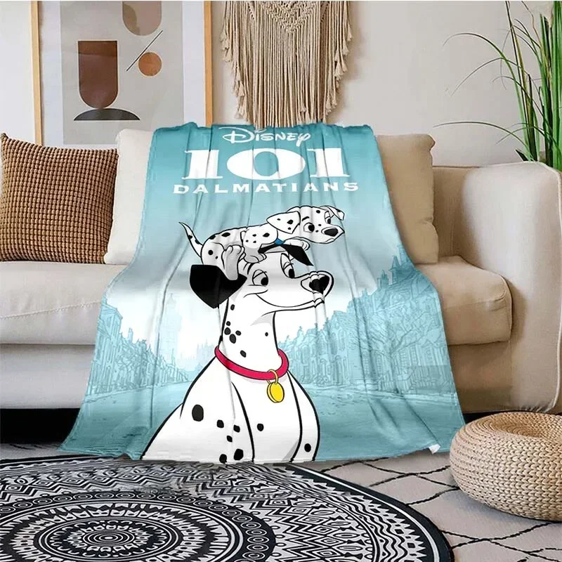 thumbnail image 1 of Manta ligera con diseño de los 101 dálmatas de Disney para sala de estar, dormitorio, habitación de los niños, cálida, regalo de Navidad, 1 of 5