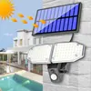 Solar Outdoor Light Motion Sensor Waterproof Bright Wall Street Lamp For Garden Yard Path Garage Stairs Porch 1