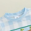 Infant Baby Boy Mallard Duck Clothes Summer Short Sleeve Romper Newborn Country Boy Farm Outfit 5