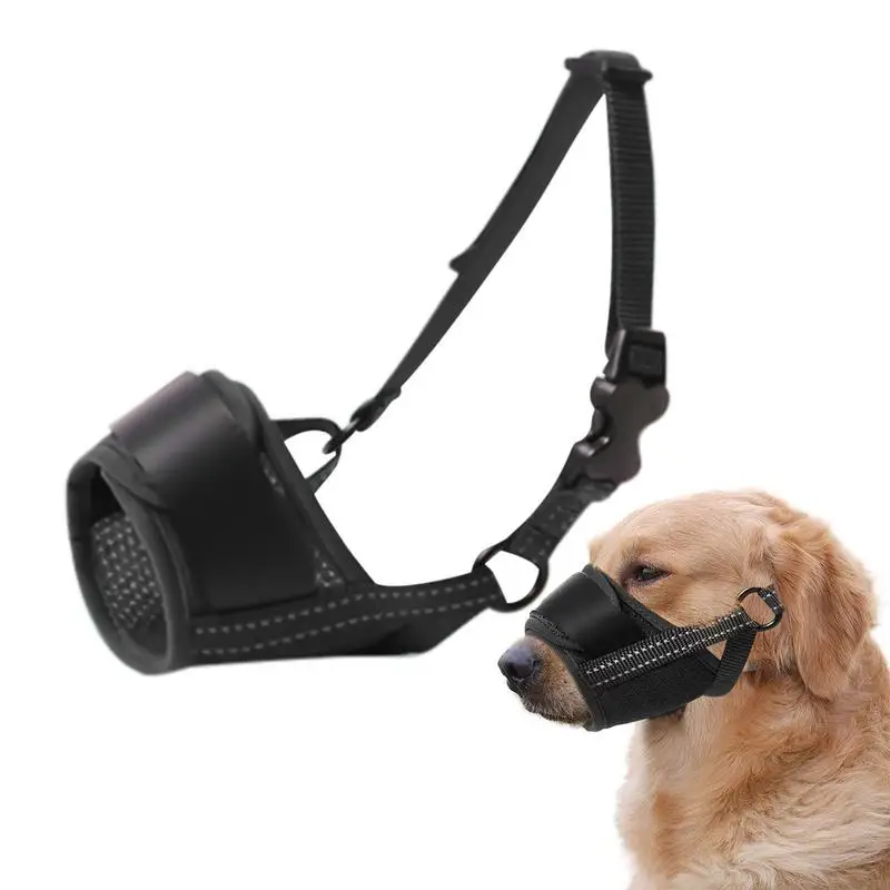 

Adjustable Anti-biting Dog Muzzle Breathable Dog Mouth Cover Muzzle Anti Barking Pet Mouth Muzzles For Large Breed Dogs