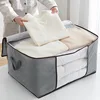 Clothes Storage Bins Foldable Closet Organizer Storage Containers with Durable Handles Thick Fabric for Clothing, Blanket 1