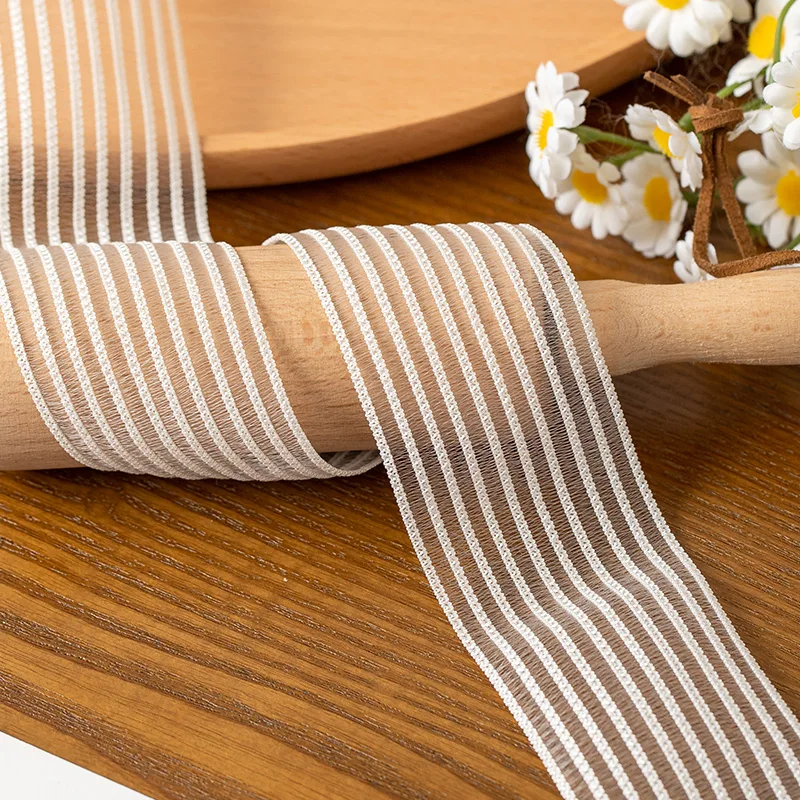 Decorative Ribbon Lace Trim - 2 Meters x 45mm - DIY Craft & Sewing Supplies
