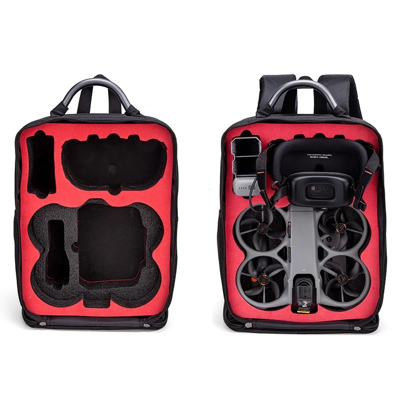 DJI Avata 360용 백팩 충격 방지, 낙하 방지, 내구성이 뛰어난 대용량 수납 가방