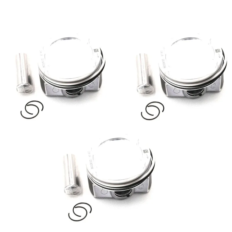 

3 шт. поршни кольца 11258657760 подходят для BMW F20 F21 F40 F45 B38B15S B38A15A/C B48A20A/B/C/F 1.5L & 2.0L