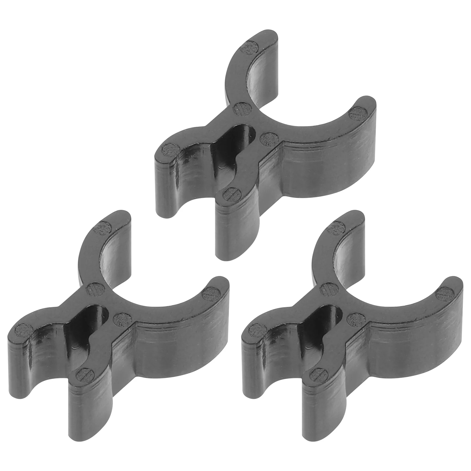

3 Pcs Musical Instrument Small Pen Holder Clips Horn for Notebook Multifunction