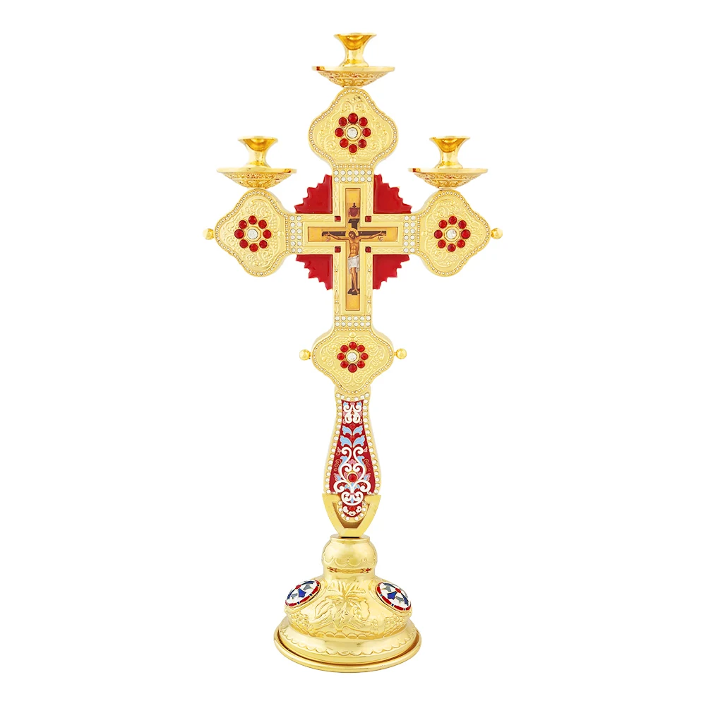 정통 그리스 십자가 축복 십자가 Articulos Religiosos Catolicos 교회 장식, 크루즈 가슴 