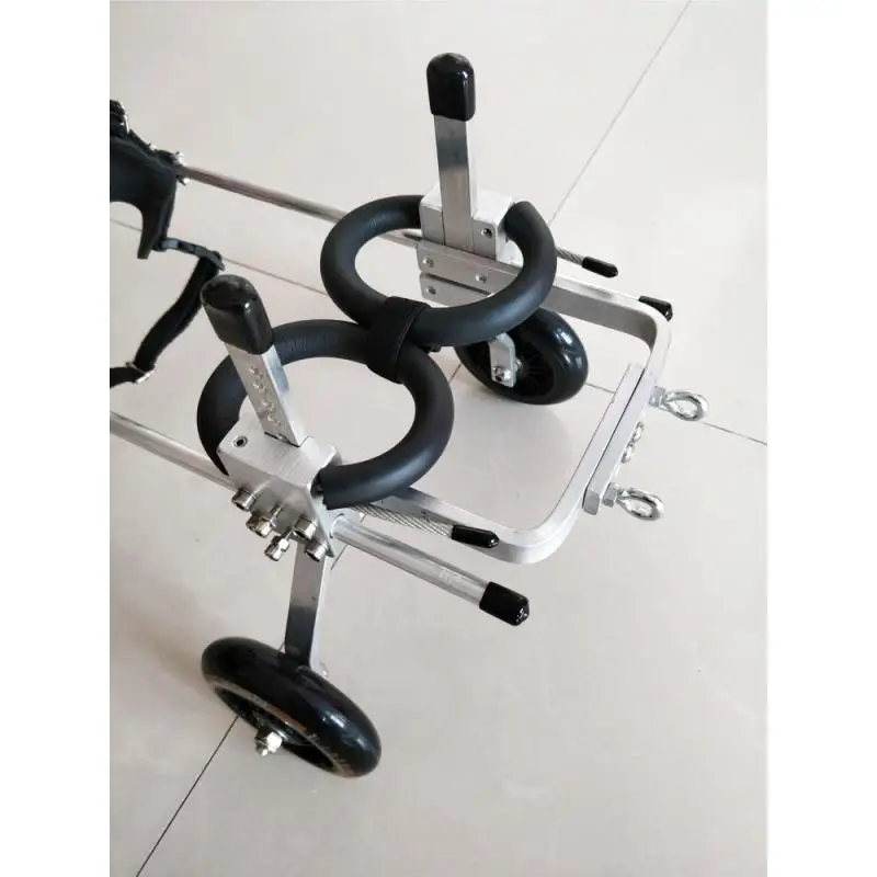 Dog wheelchair hind limbs pet scooter disabled dog hind legs assisted cat large small dog bracket