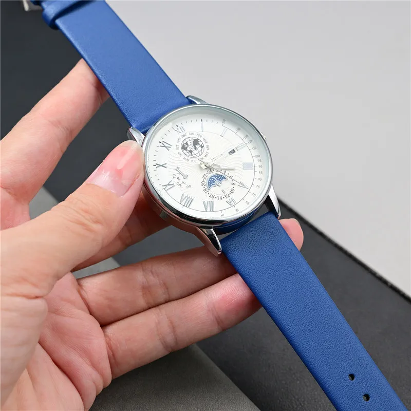 Premium Universal Genuine Leather Watch Strap - Soft, Waterproof Cowhide Band