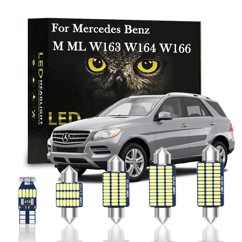 Car Led Innenbeleuchtung Canbus Für Mercedes Benz M Ml Gl Gla Glc