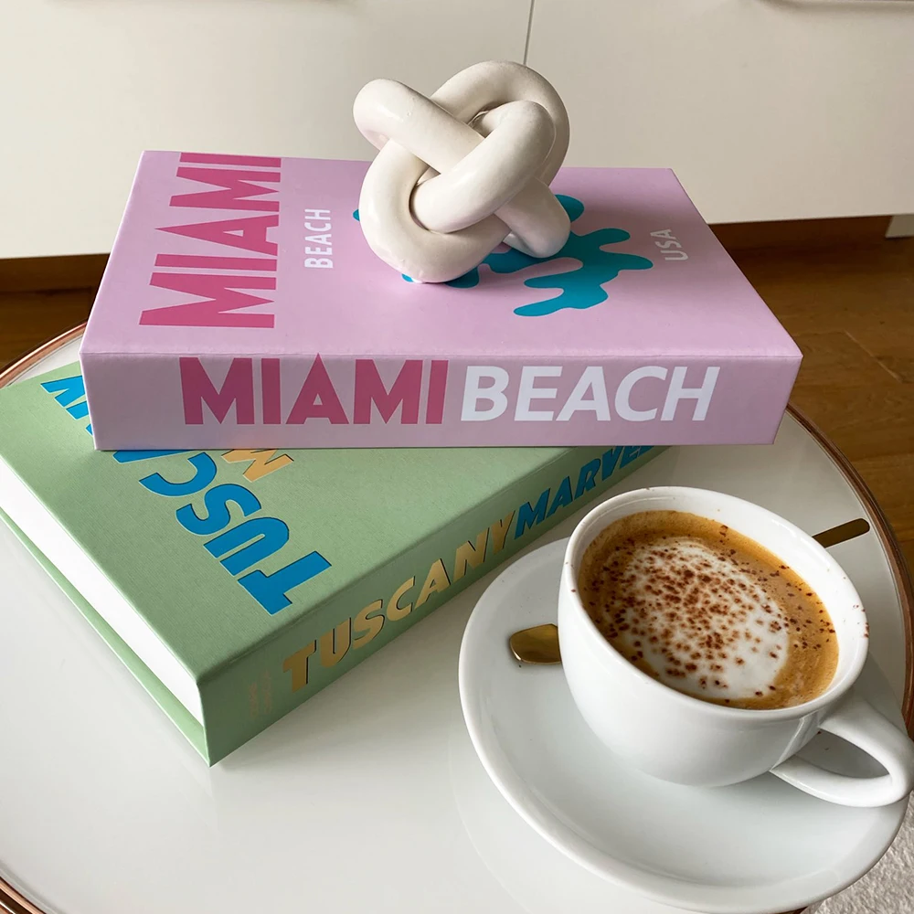 Coffee Table Decor Books Miami Coffee Table Book Fake Coffee Table