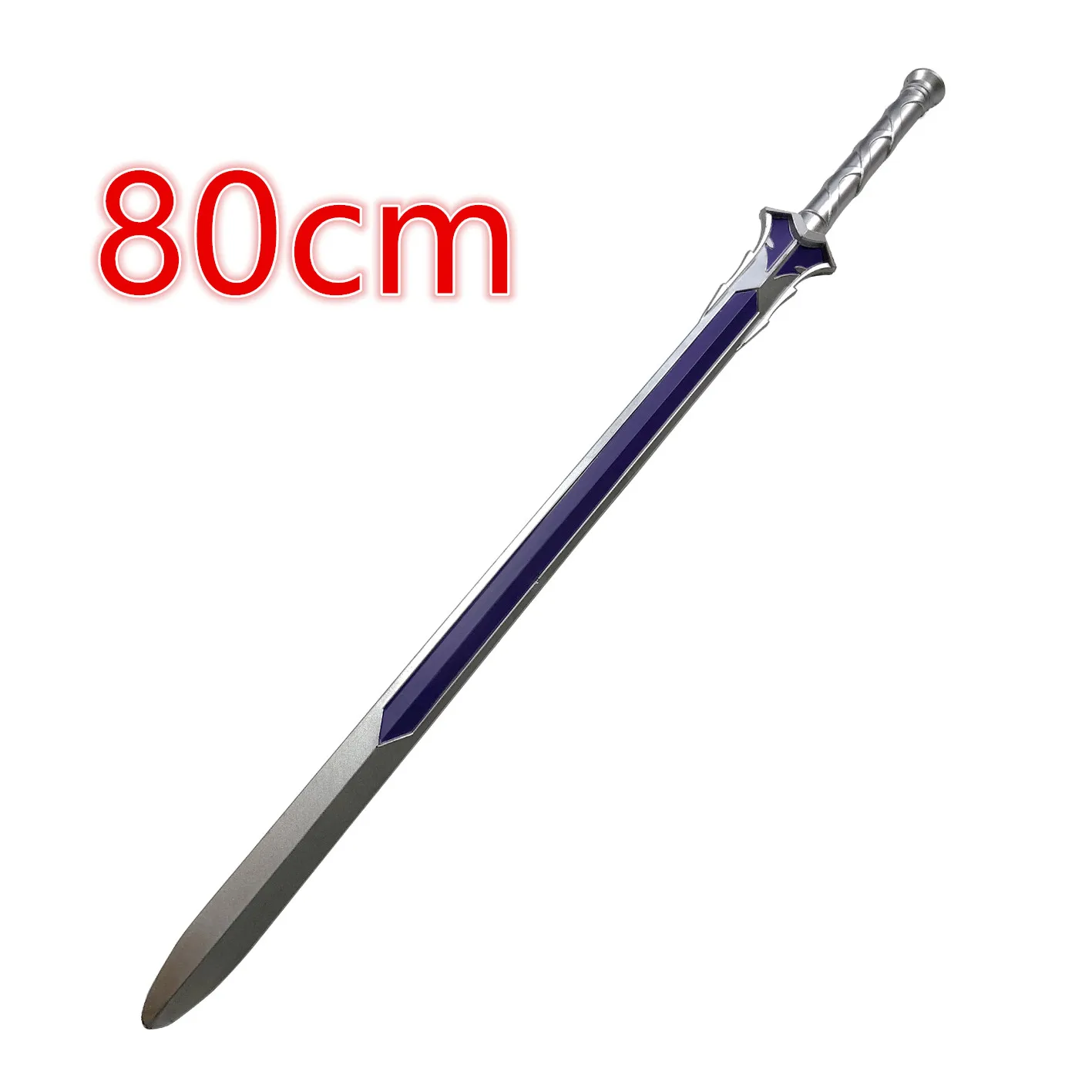 MO DAO ZU SHI Sword Weapon Blue Sowrd Cosplay 1:1 Knife Swordsman Safe PU 80cm Anime avoid dust sword 4