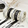 Yoofun 5 rolls Daily Life Washi Masking Tape Crafts Tape for Planner Diy Journal Decoration Gift Wrapping Scrapbooking Planner 2