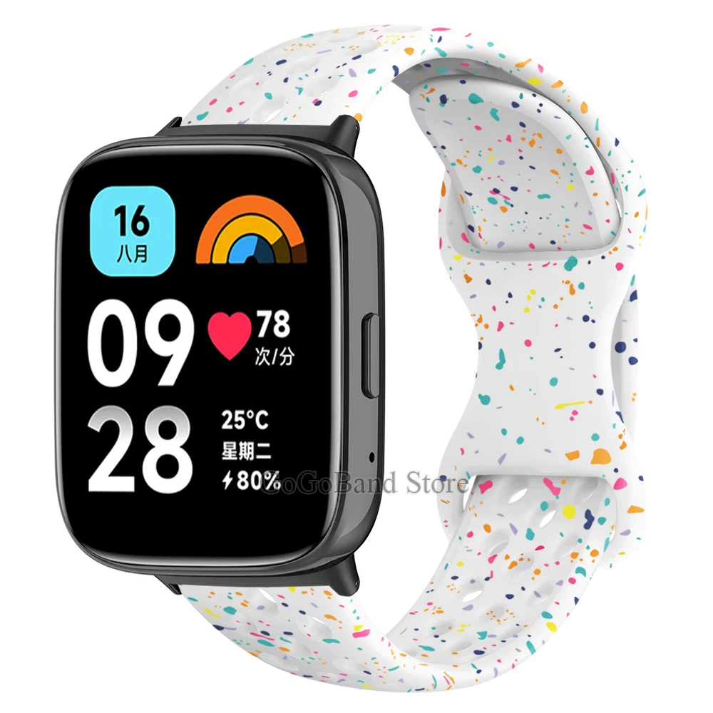 Silicone Strap with Metal Adapter for Smartwatch - Replacement Band Bracelet Accessory