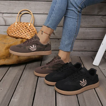 Women Fashion Sneakers Sexy Leopard Print Platform Sneakers Women Designer Soft Bottom Board Shoes Women Zapatillas De Deporte 1