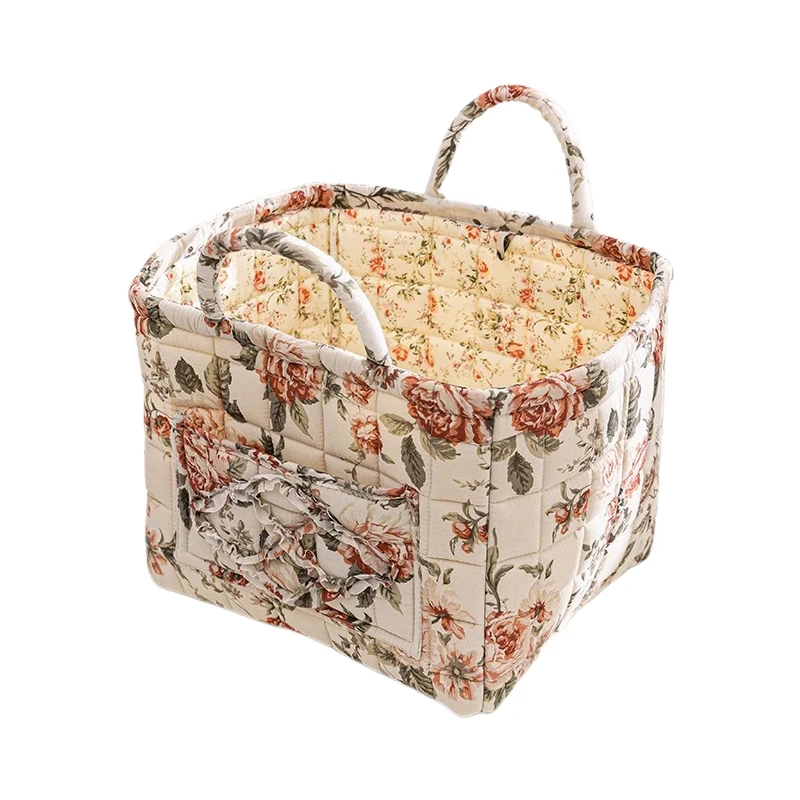 Large Capacity Fabric Storage Baskets Laundry Baskets with Easy Carry Handles Laundry Hampers 4