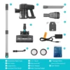YISORA N300 Cordless Upright Vacuum Cleaner, 20Kpa Ultra Lightweight Stick Vacuum for Carpet, Hard Floor, Car, Pet Hair 6