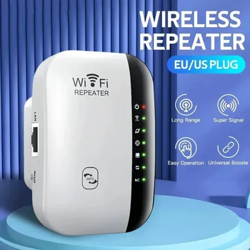 300Mbps Wireless WiFi Amplifier WIFI Repeater Extender 802.11N Booster Repetidor Amplifier Wi Fi Reapeter 2
