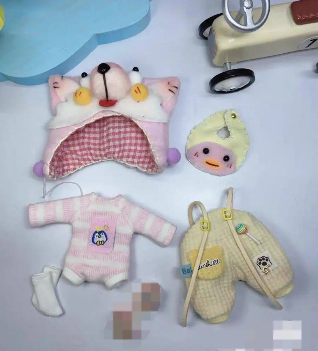 OB11 인형 클레이 인형 옷 OB11 옷 머리 크기 14 14.5CM 신발 없음