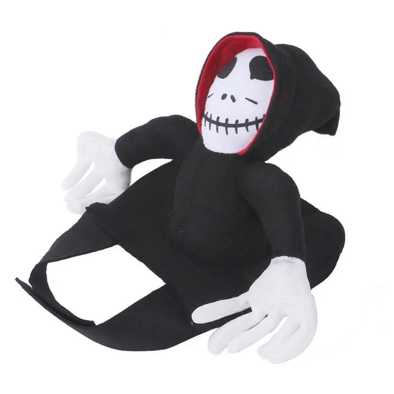 

Halloween Pet Ghost Costume Halloween Cosplay Props For Pet Costumes Ghost Saddle Costumes Ghost Rider Pet Outfit Cosplay Props