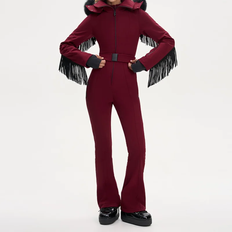 Women One Piece Ski Suit Image 7