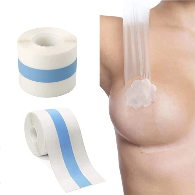 Clear Boob Tape Adhesive Breast Bra Lift Tape Push Up Sticky Body  Breathable Invisible Boobytape for Women - AliExpress