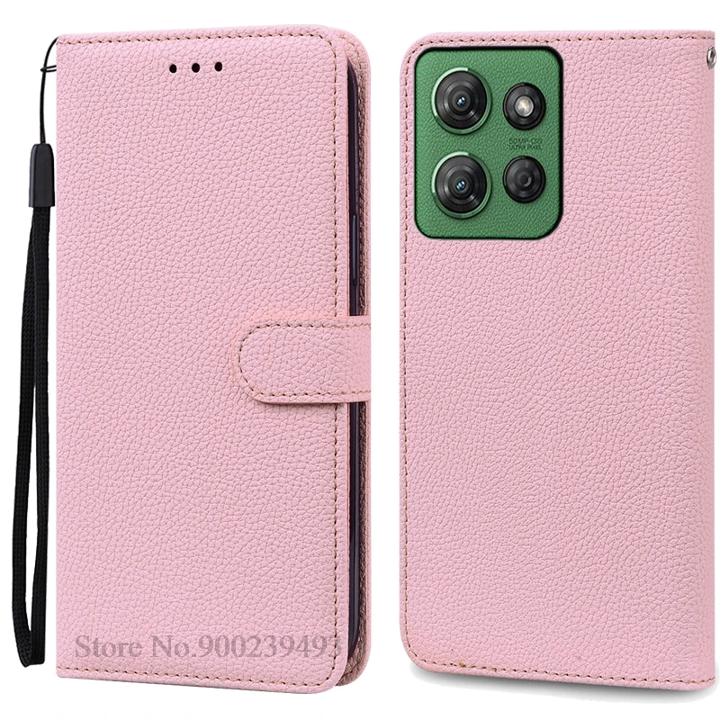 Leather Wallet Phone Case for Motorola Moto G Series