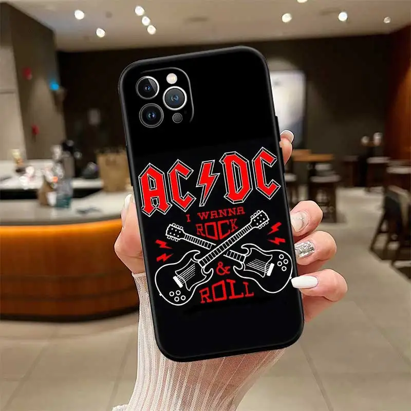 Premium A-acdc Protective Phone Case - Sleek Design with Enhanced Durability