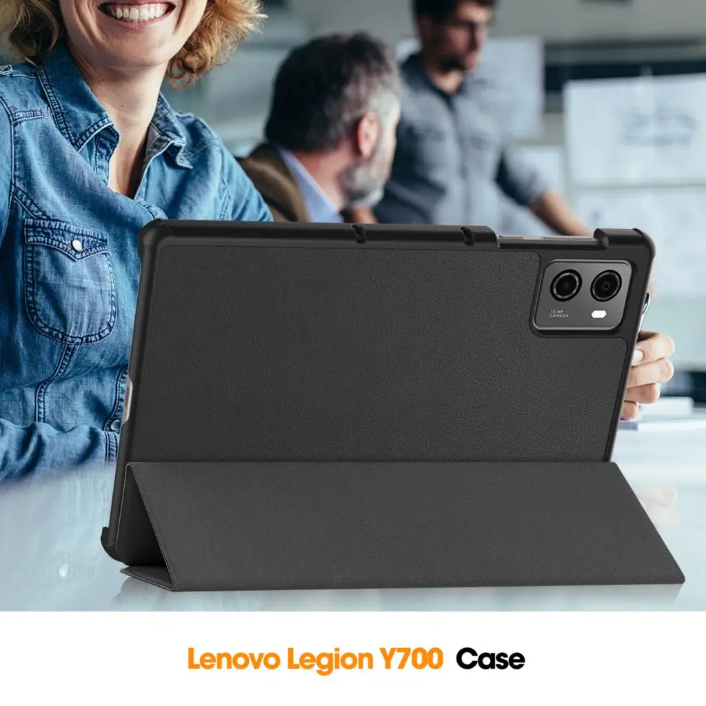 Capa magnética dobrável para Lenovo Legion, capa