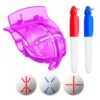 Golf Ball Line Liner Drawing Marking Alignment Putting Tool and 2 Pieces Golf Ball Marker Pen 1