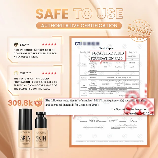 fond de teint liquide pour visage professionnel, crème correctrice à couverture complète