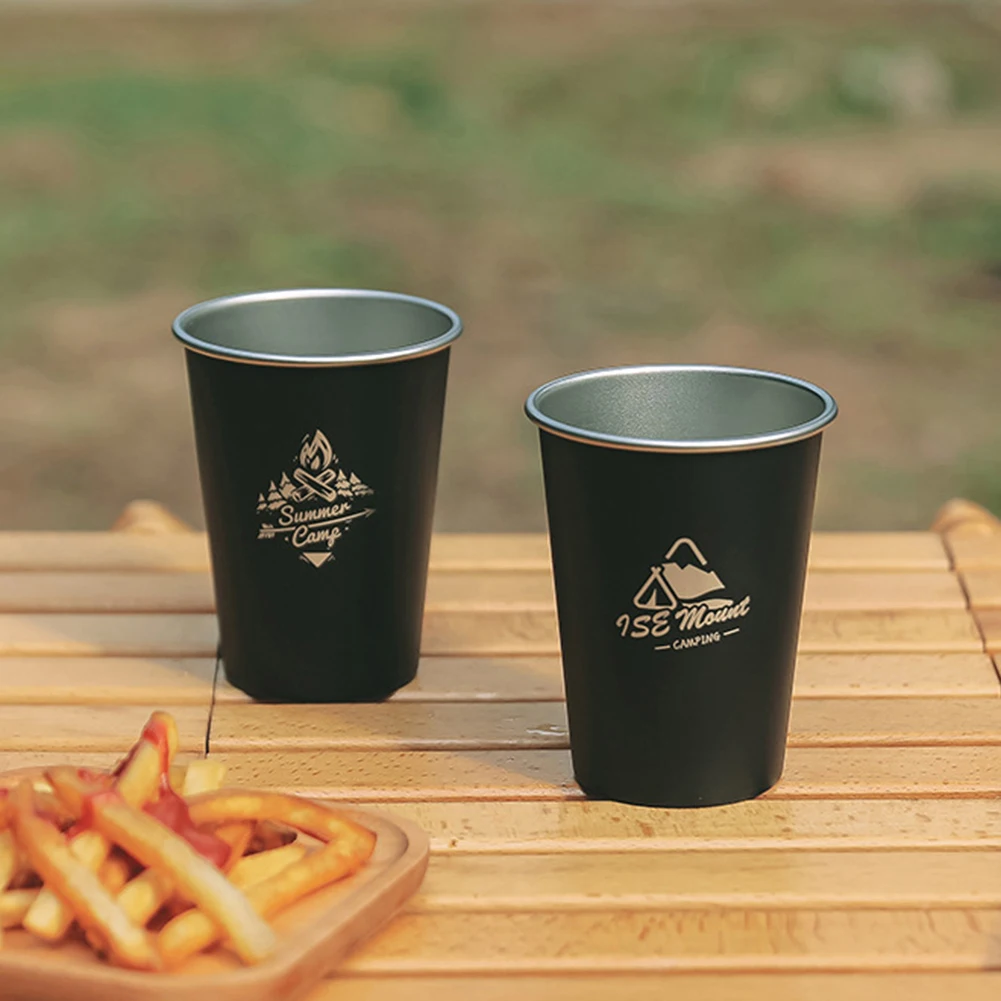 Description Picture 5 of item350ML Pint Cup with Lid and Straw Stainless Steel Drinking Glasses Wine Cup for Kids Adults Travel Picnic Camping Outdoor