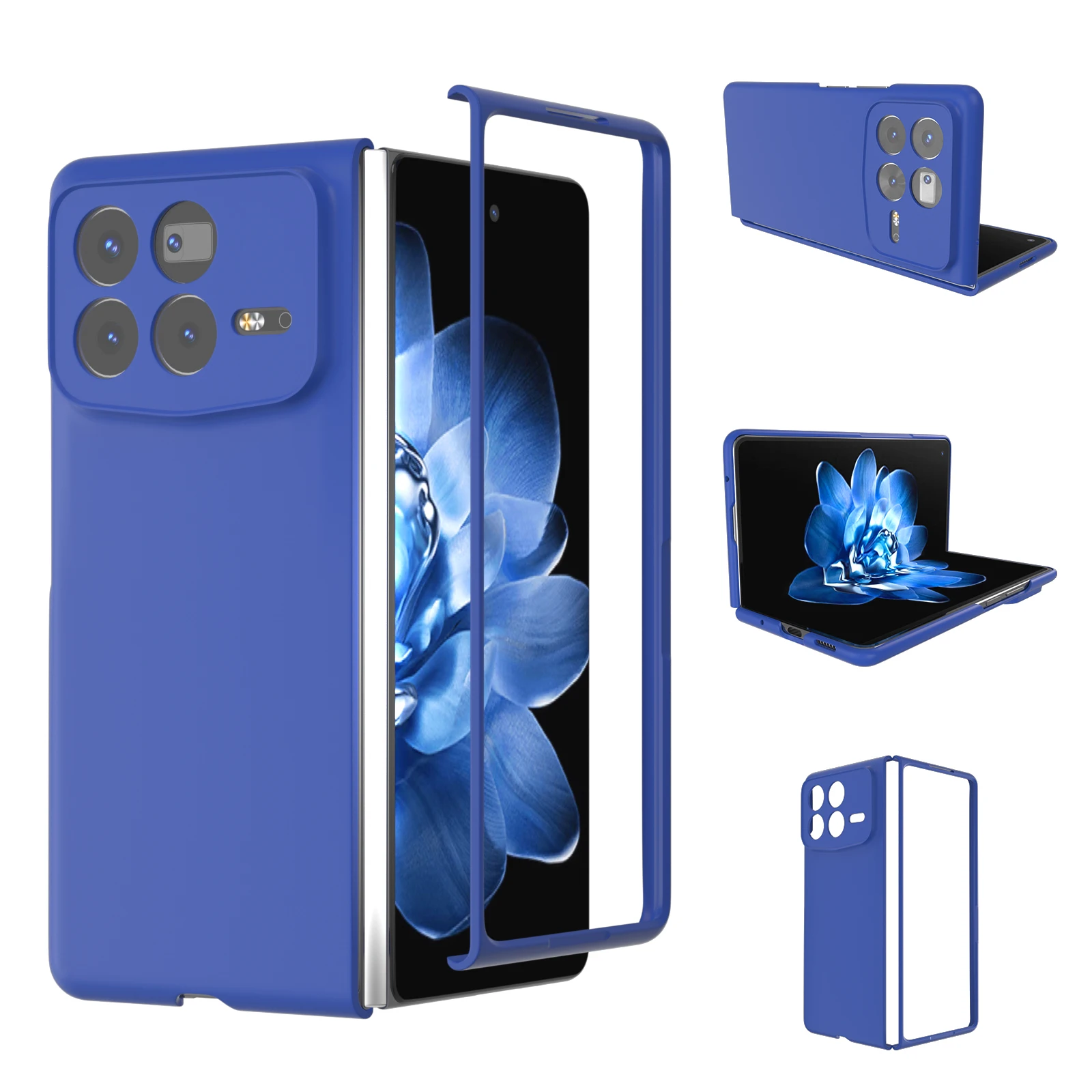 Ultra-Thin Skin Feel Hard Case - Anti-Fouling, Comfortable Grip, Super Slim Folding Protective Cover