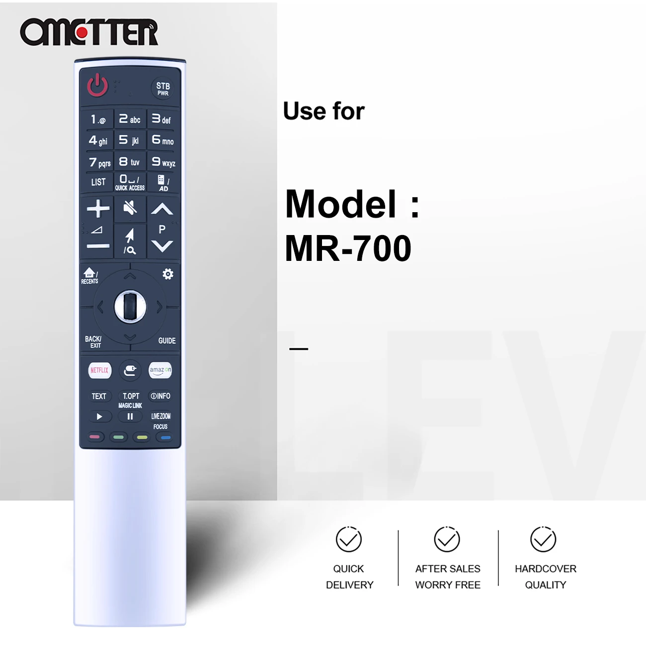 Oled Smart tv Controle Remoto com Usb An-mr700 Akb75455601 Novo - Image 2