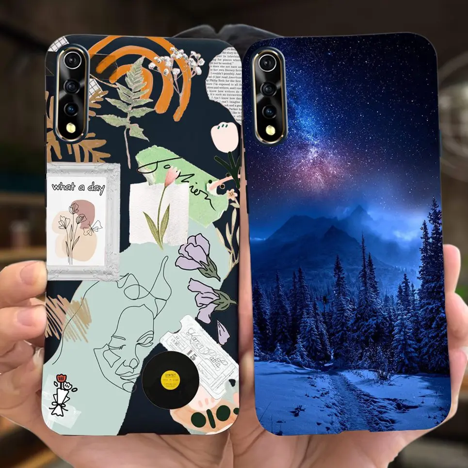 Lovely Cute Cover For VIVO IQOO Neo 855 Leopard Print Housing Case For Vivo IQOO Neo 845 Neo855 V1936A Matte Silicone Back Shell 5