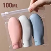 Travel Refillable Bottle Set Cosmetic Lotion Toner Spray Shampoo Essentials Cream Bottle Empty Container for Toiletries Tool 1