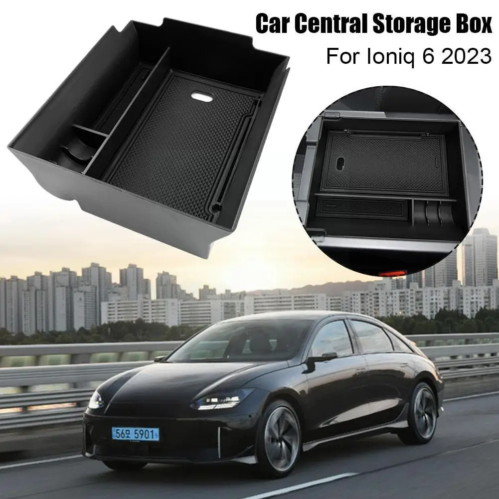 For Hyundai for Ioniq 6 2023 Center Console Storage Box Organizer Tray
