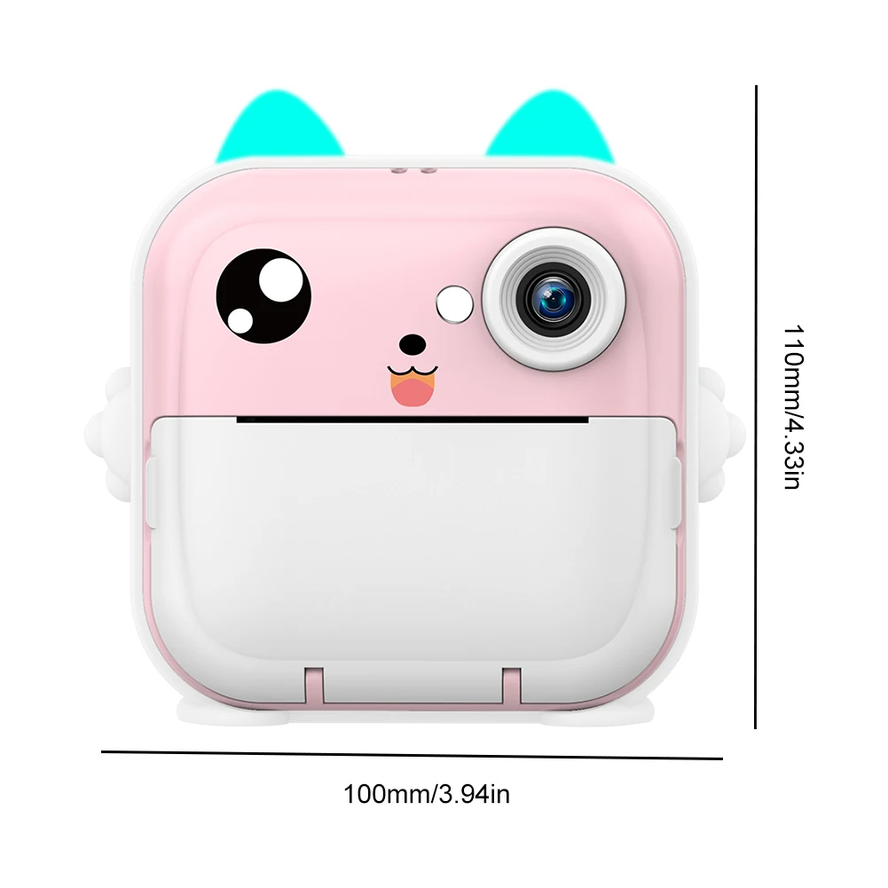 Kids Printing Camera Children Instant Print Camera Video Photography Digital Photo with Thermal Printer Toy Birthday Gift digital camera