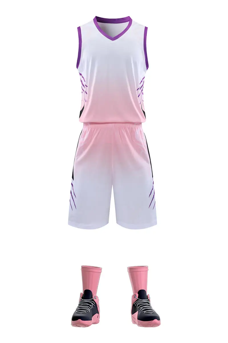 

Customizable Premium Men's Breathable Basketball Suit - Quick-drying Athletic Set