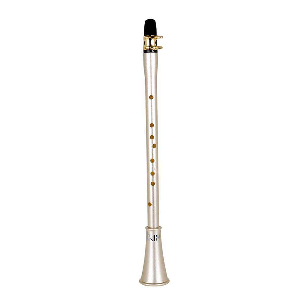 E Flat Saxophone Woodwind Instrument ABS Resin Portable Mini Pocket Saxophone Clarinet Easy To Learn for Beginners Practice