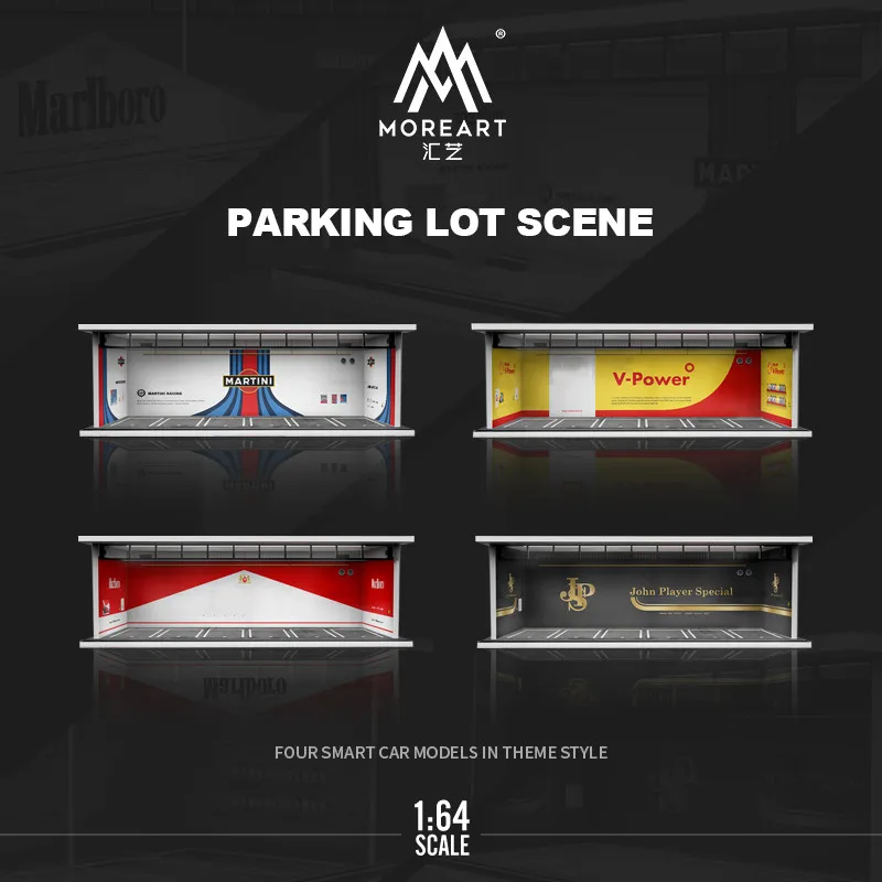 

MoreArt1:64 JPS lighting version of the assembled scene Time Micro LED Lighting Car Backdrop Display Scene