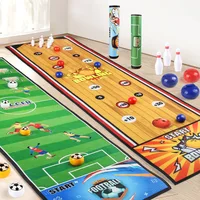Battle Curling Board Game toys Mini Football Golf Desktop interactive party sport games for kids birthday christmas present 1