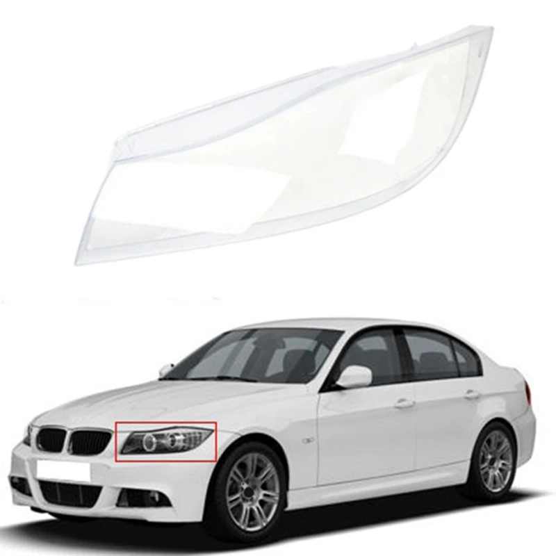 Car Head Light Lamp Shade Xenon Headlight Clear Lens Shell Cover For