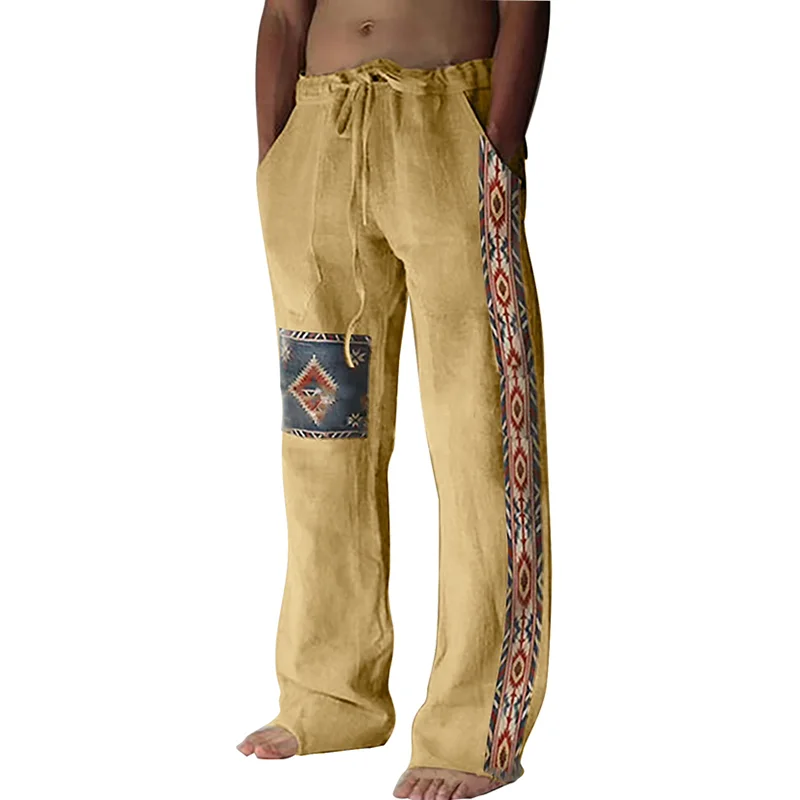 Japanese Art Octopus Graphic Printed Casual Pants