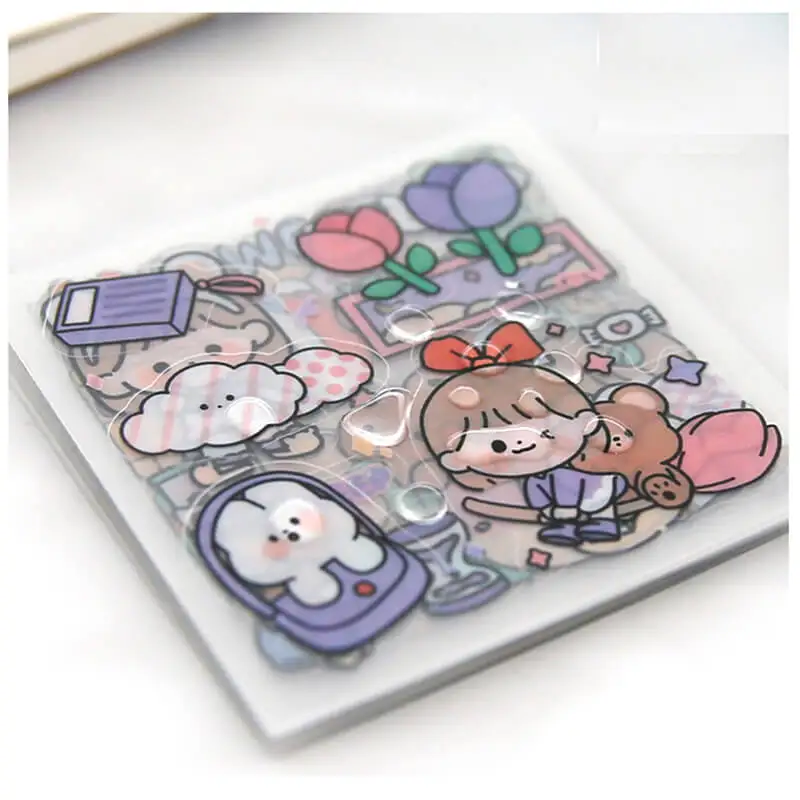 Buy 12 Sheets Kawaii Dog Korean Stickers for Kids - Cute Planner