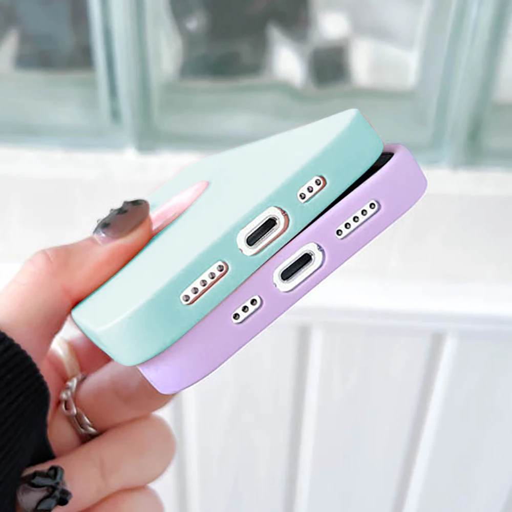Fashionable Dual-Tone Shockproof Silicone Phone Case