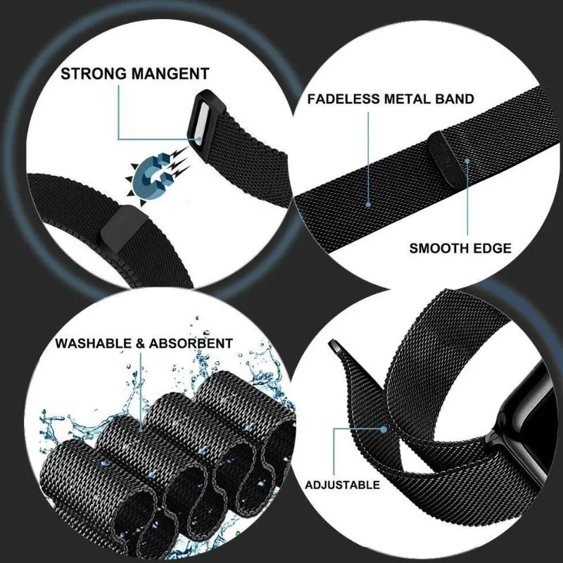 Sleek Milanese Loop Metal Bracelet