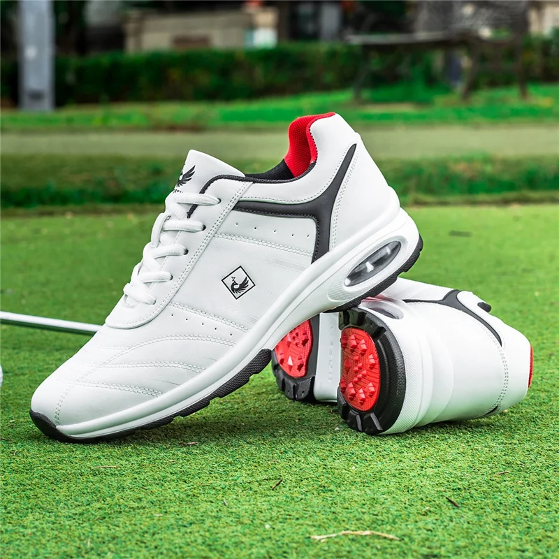 OIMKOI Men Golf Shoes Casual Breathable Waterproof Non-slip Golf Outdoor Training Shoes 2