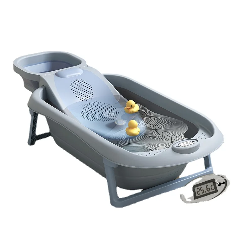 

Yy Bathtub Baby Bathtubs Foldable Hair Washing Recliner Children Swimming Bucket