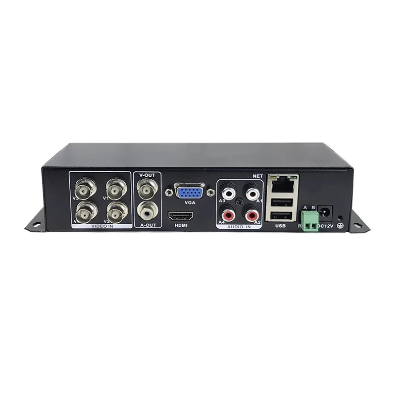 

4CH CCTV Video Encoder Analog to Network Surveillanc BNC analog camera to Network converter monitors ip analog coaxial