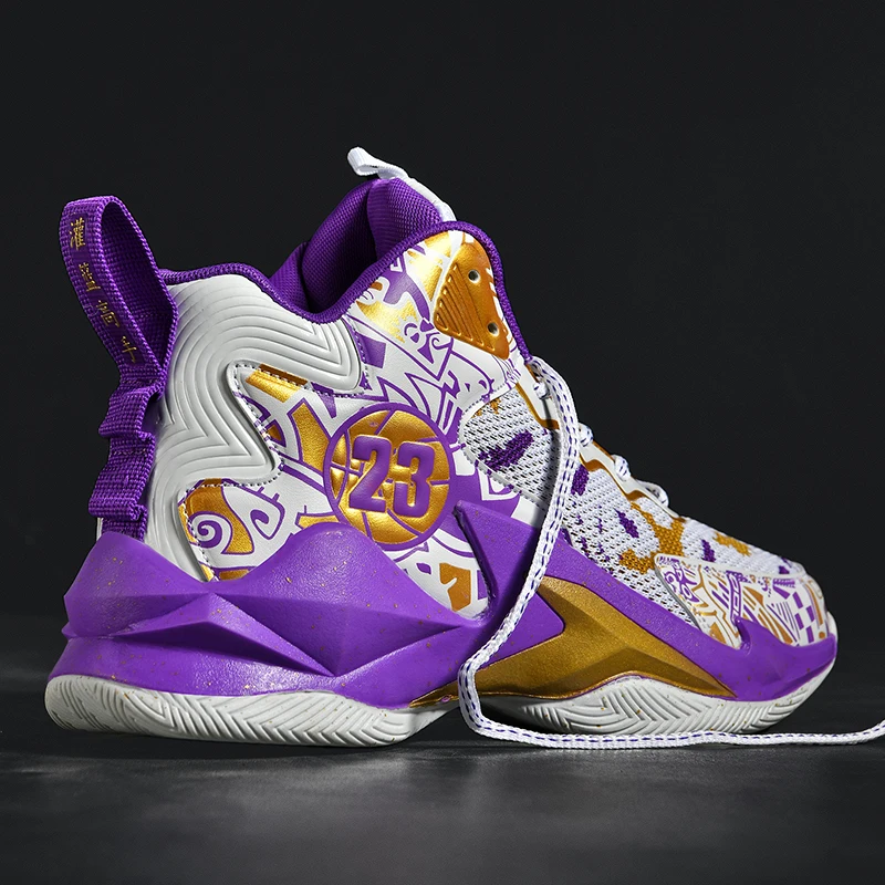 

Men's Basketball Shoes Breathable Sports Shoes Outdoor Sports Shoes Gym Training Track and Field Women's Basketball Shoes